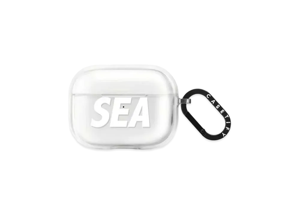 WIND AND SEA x CASETIFY Sea Airpods Case(Impact) "Clear"