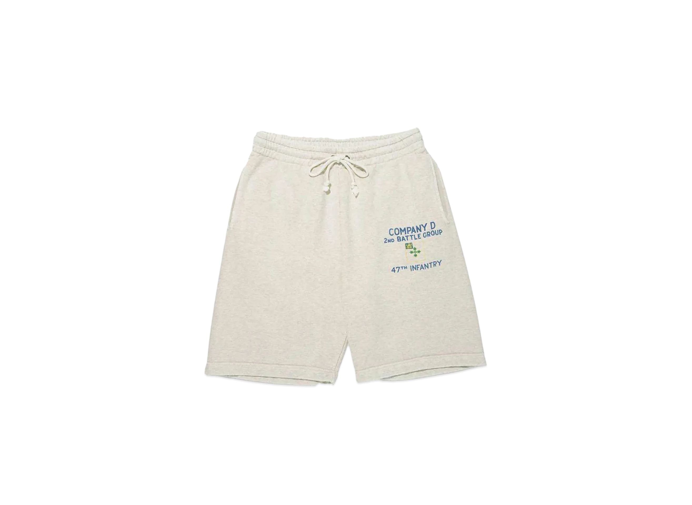 BOW WOW 47TH INFANTRY REGIMENT SWEAT SHORTS "OATMEAL AGEING"