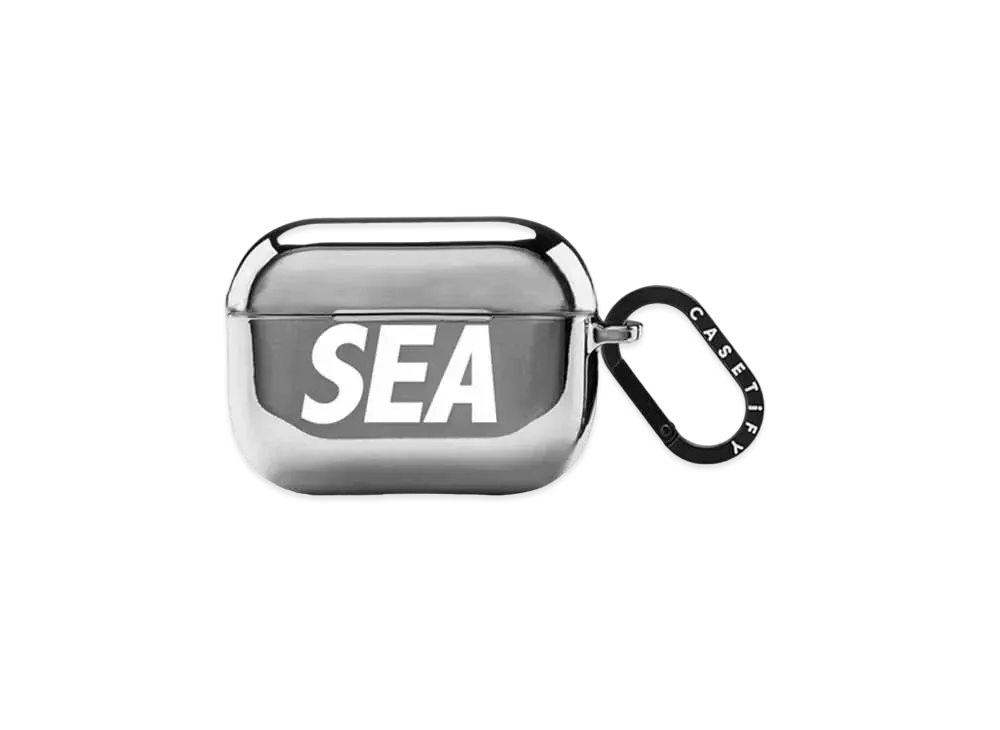 WIND AND SEA x CASETIFY Sea Airpods Case(Mirror) "Mirror/Silver"