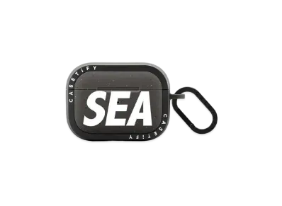 WIND AND SEA x CASETIFY Sea Airpods Case(Ultra Impact Airpods Case) "Matte Charcoal"