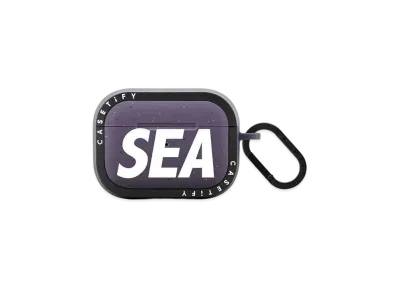 WIND AND SEA x CASETIFY Sea Airpods Case(Ultra Impact Airpods Case) "Matte Deep Purple"