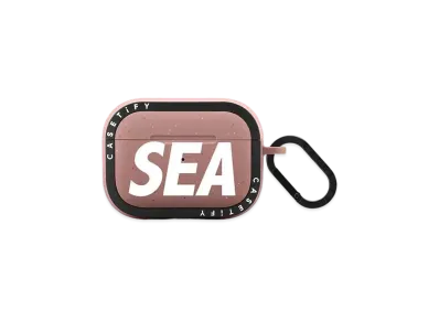 WIND AND SEA x CASETIFY Sea Airpods Case(Ultra Impact Airpods Case) "Matte Dusty Rose"
