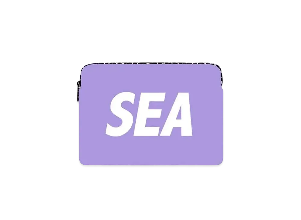 WIND AND SEA x CASETIFY Sea Laptop Sleeve "Purple"