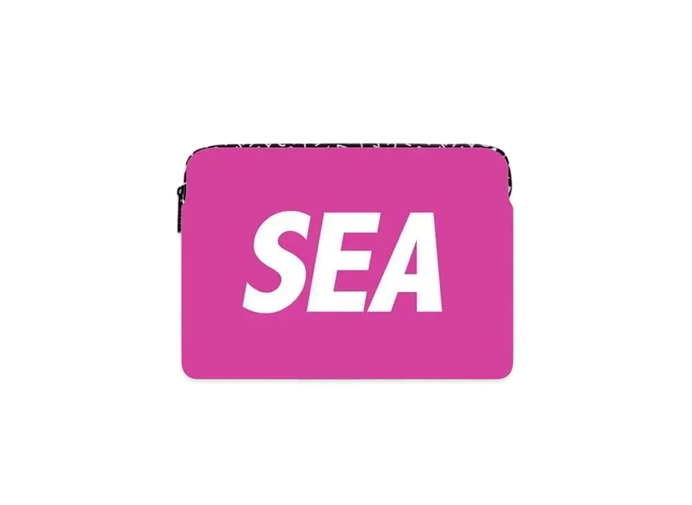 WIND AND SEA x CASETIFY Sea Laptop Sleeve "Pink"