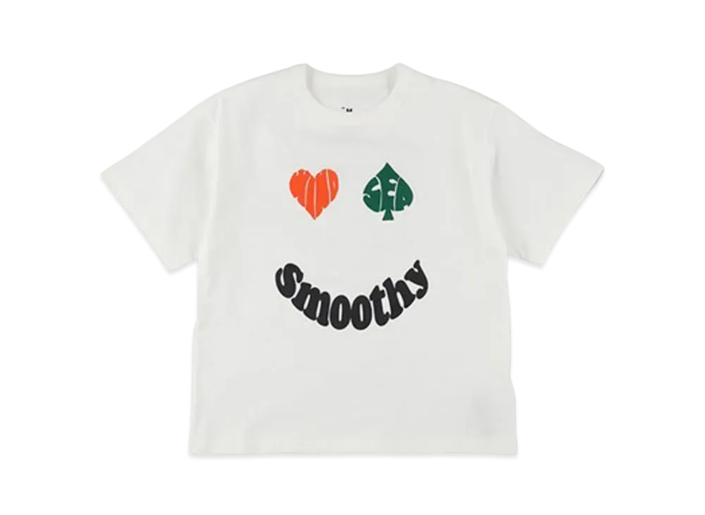 WIND AND SEA x SMOOTHY Smile Tee "White"