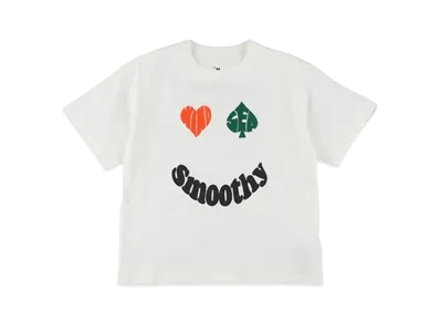 WIND AND SEA x SMOOTHY Smile Tee "White"