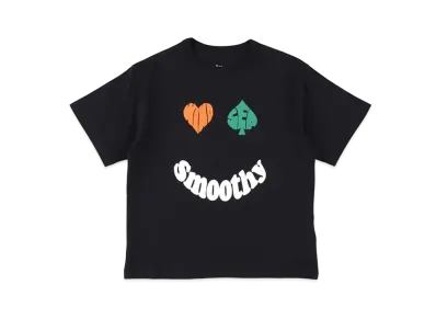 WIND AND SEA x SMOOTHY Smile Tee "Black"