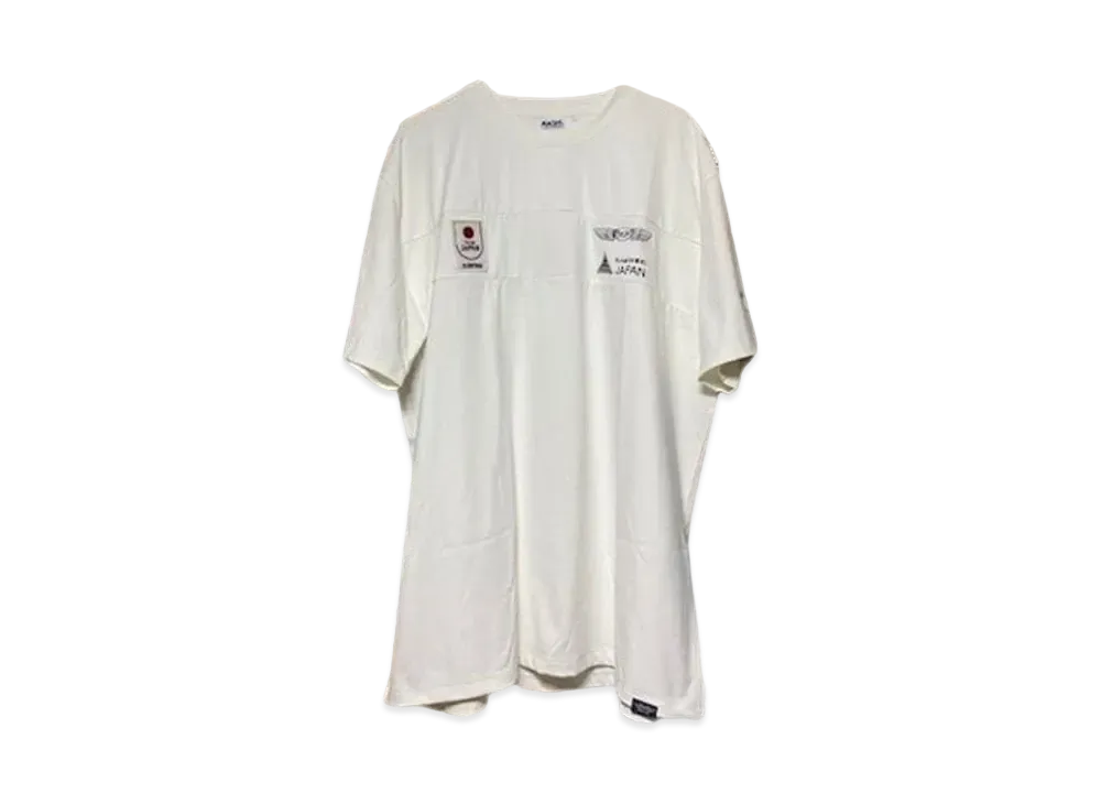 SSZ x RASH wetsuits x NAMINORI JAPAN Tech T-shirt "White"