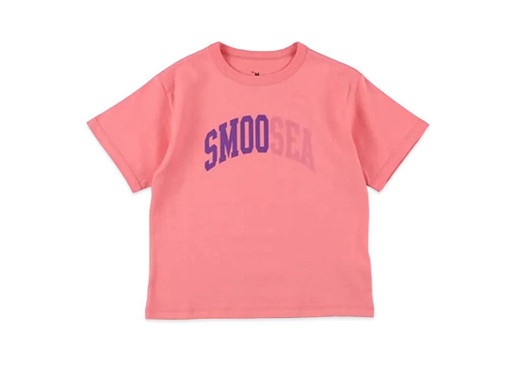 WIND AND SEA x SMOOTHY College Tee "Pink"