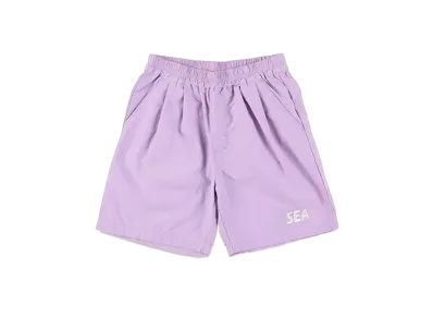WIND AND SEA x SMOOTHY Baggys Shorts "Purple"