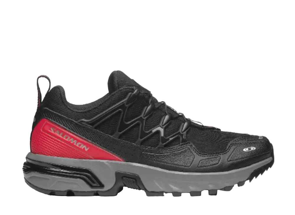 Salomon ACS + "Black/Aurora Red/White"