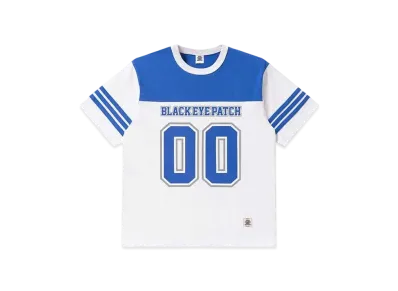 BlackEyePatch Double O Football Tee "White"