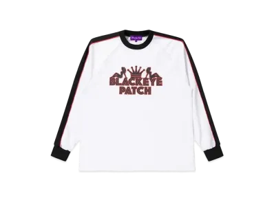 BlackEyePatch Pimp Sport Jersey L/S Tee "White"