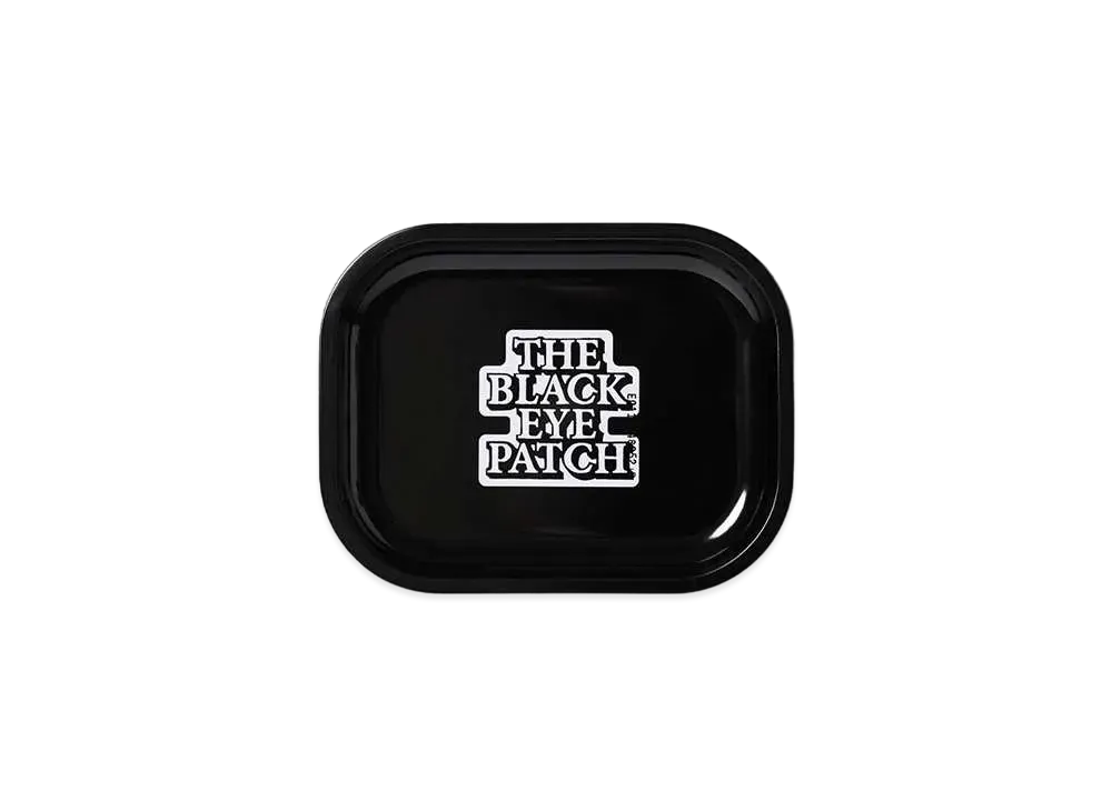 BlackEyePatch OG Label Rolling Tray "Black"