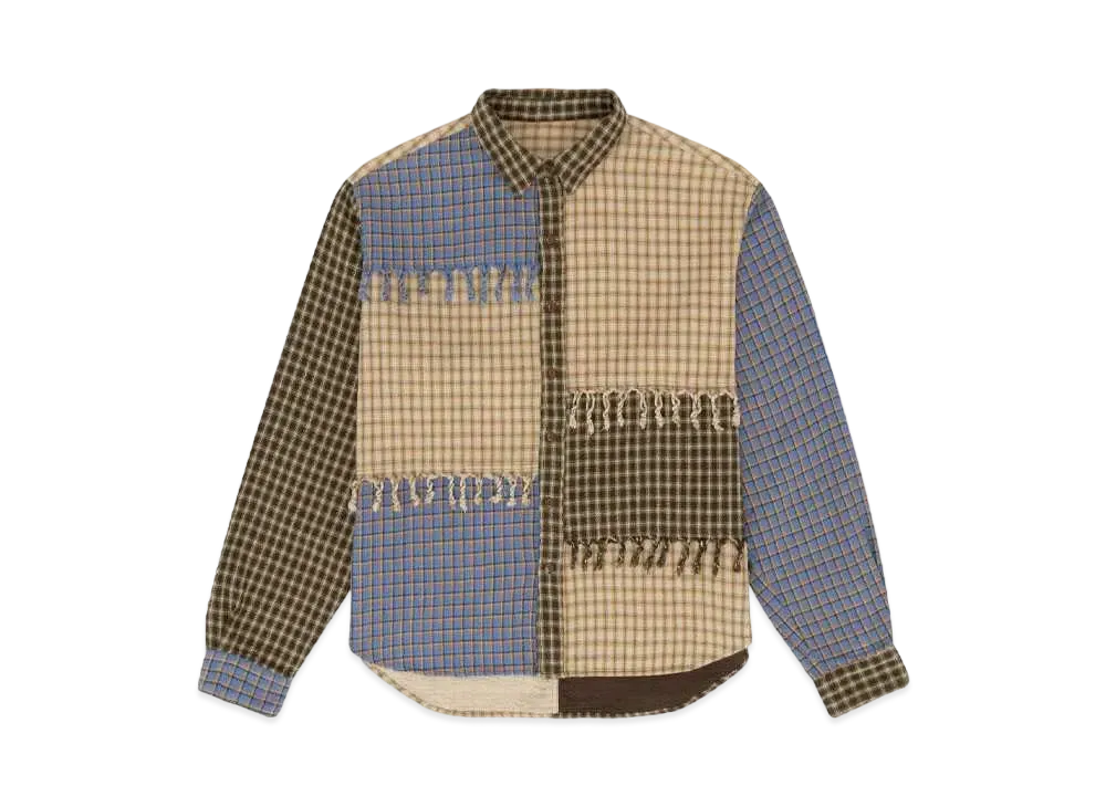 DENIM TEARS Tears Flannel Stripe "Maruti"