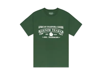 DENIM TEARS ADG Tee Washed "Green"