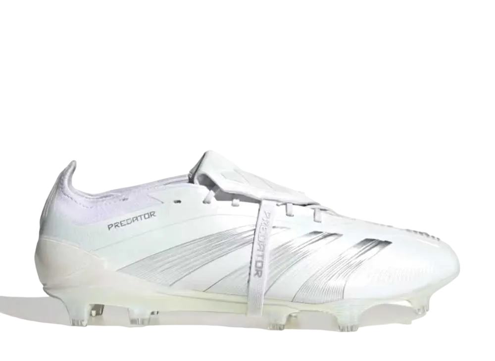 adidas Predator 24+ Firm Ground Cleats "White"
