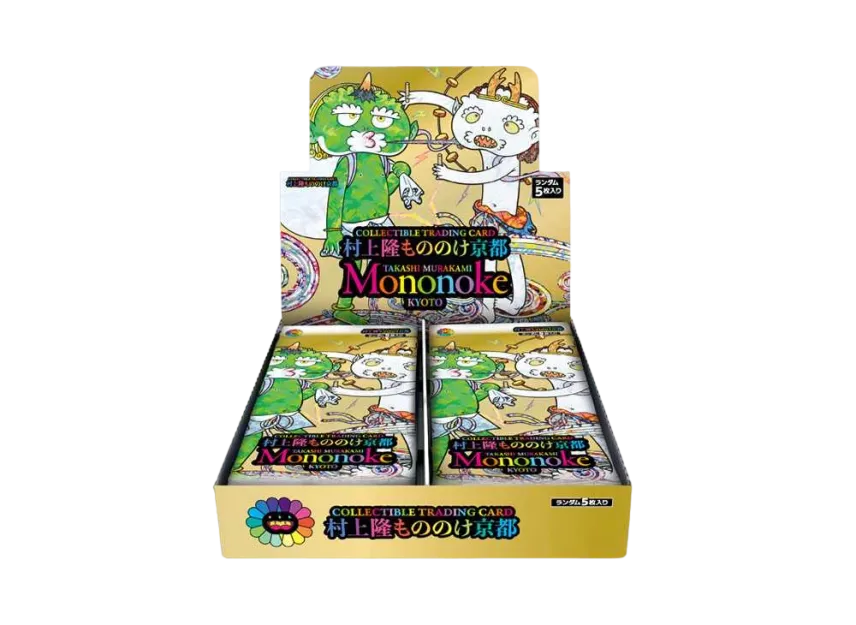 村上隆 もののけ京都 BOX シュリンク付き 村上隆 もののけ京都 COLLECTIBLE TRADING CARD BOX Murakami