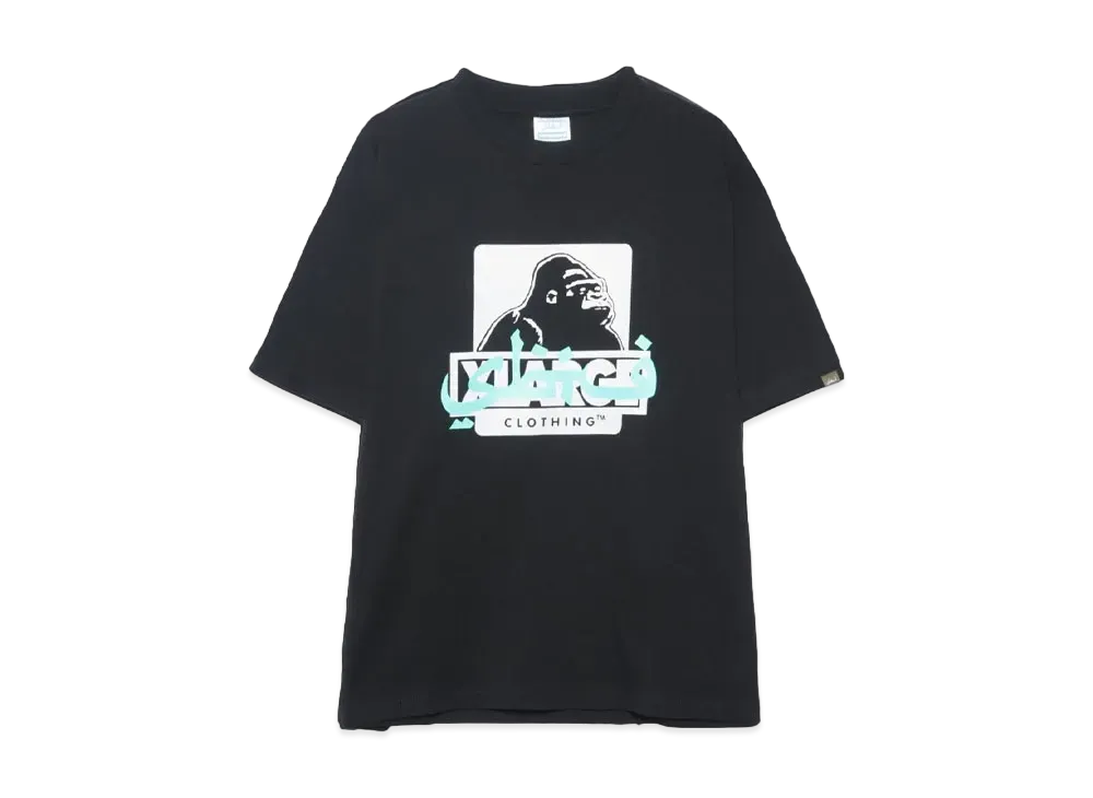 XLARGE × SABOTAGE S/S TEE "BLACK"