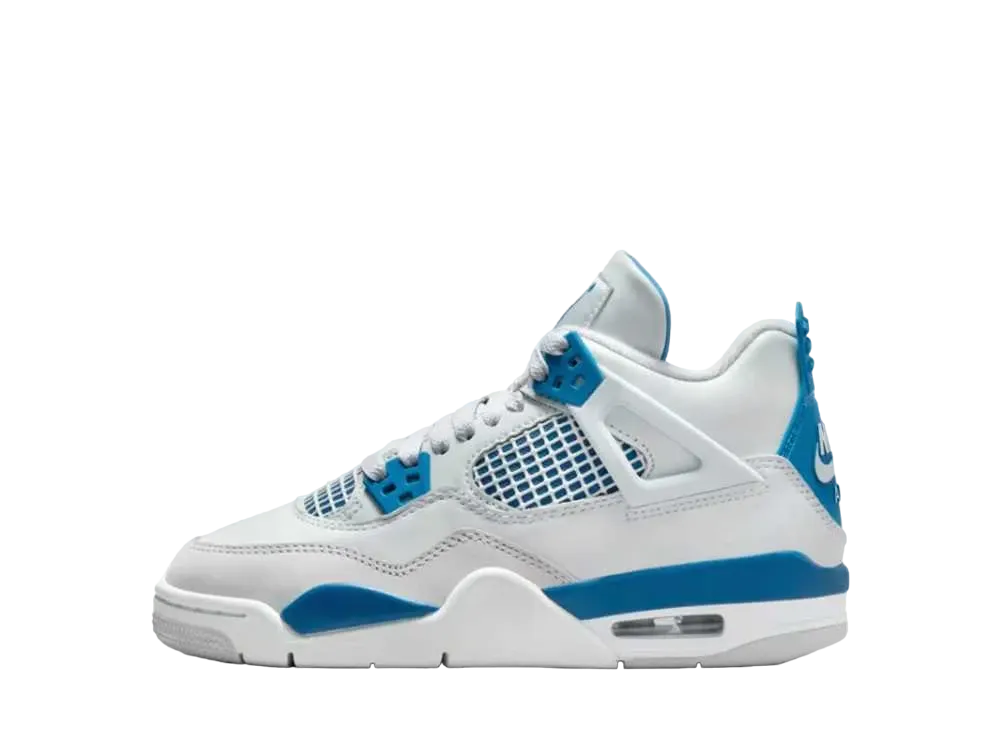 Nike GS Air Jordan 4 Retro "Industrial Blue"