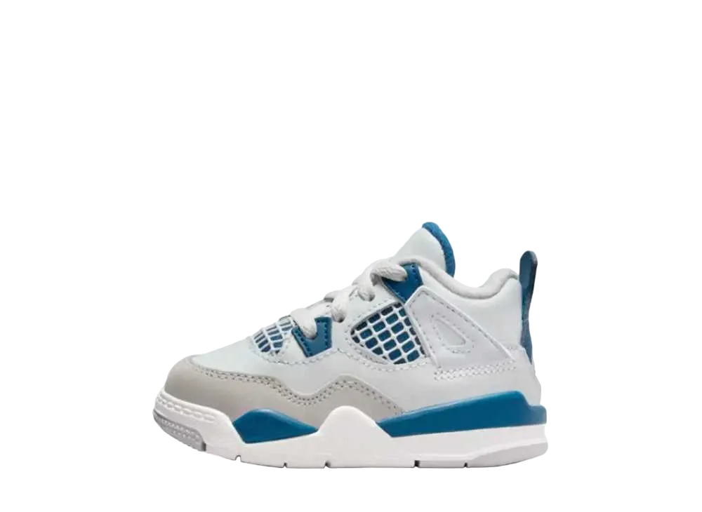 Nike TD Air Jordan 4 Retro "Industrial Blue"