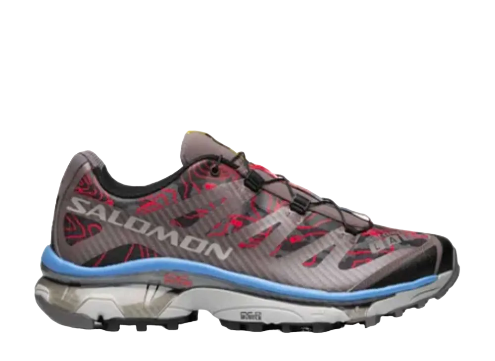 Salomon XT-4 OG Topography "Black/Plum Kitten/Blue Bonnet"