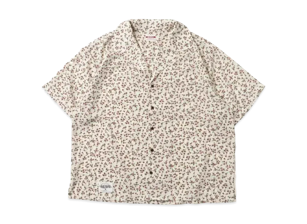 BADWAY Small Margaret Open Collar Shirt "OFF"