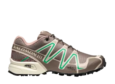 Salomon Speedcross 3 Mindful "Falcon/Almond Milk/Bright Green"