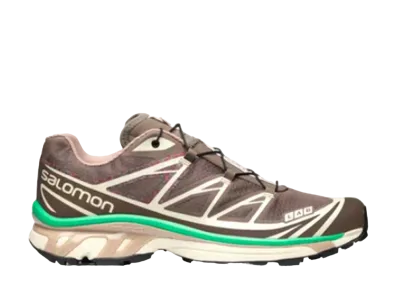 Salomon XT-6 Mindful "Falcon/Almond Milk/Bright Green"