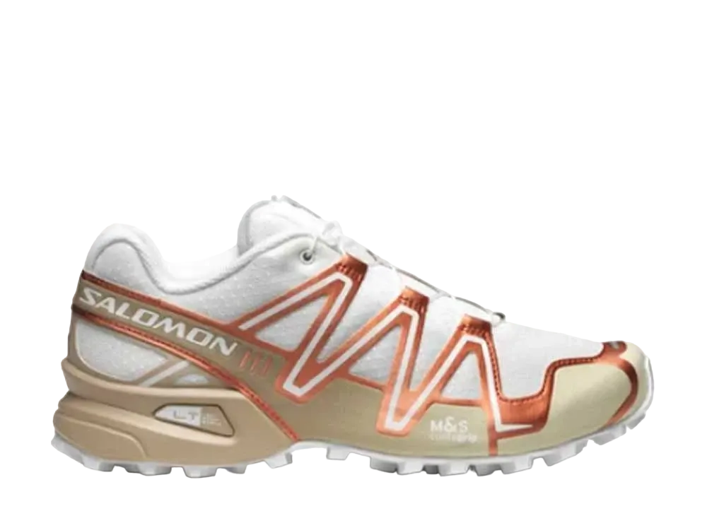 Salomon Speedcross 3 Metallic "White/White Pepper/Almond Milk"