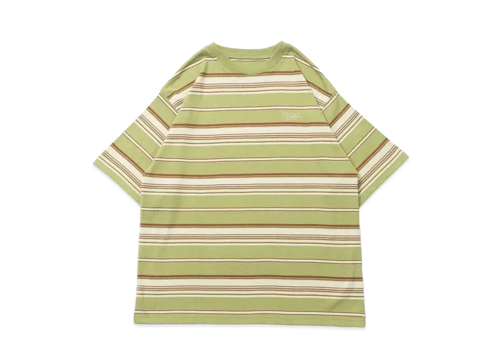 Younger Song multi border T "Khaki"