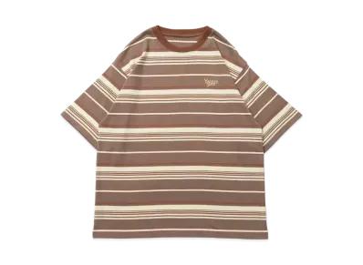 Younger Song multi border T "Brown"