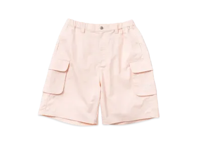 Younger Song assort cargo half pants "Pink Nylon"