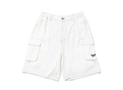 Younger Song assort cargo half pants "Stripe"
