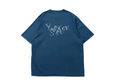 Younger Song pigment Universal logo T "Navy"