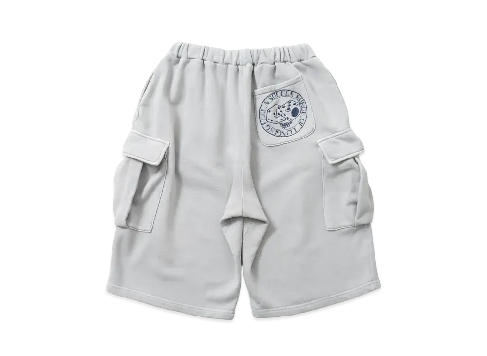 Younger Song dice sweat half pants "Gray"