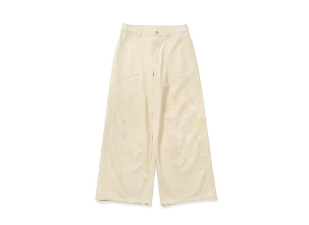 Younger Song dirt processing duck pants "Beige"