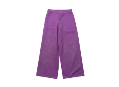 Younger Song dirt processing duck pants "Purple"