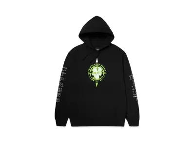 HUF x CYPRESS HILL "420" Blunted Compass Hoodie "Black"