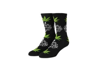 HUF x CYPRESS HILL "420" Compass Plantlife Socks "Black"