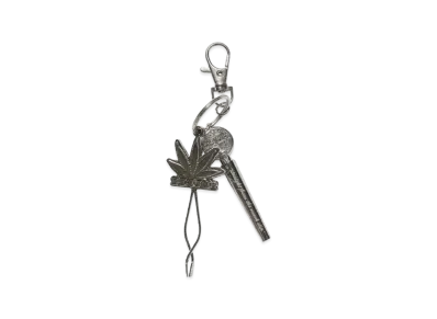 HUF x CYPRESS HILL "420" From The Roach Clip Keychain "Silver"