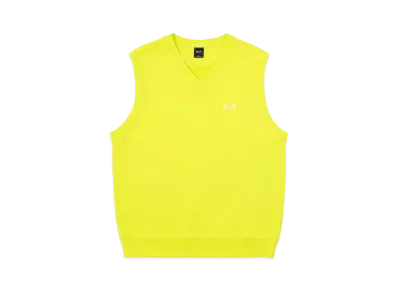 HUF OG Logo Fleece Vest "Hot Lime"