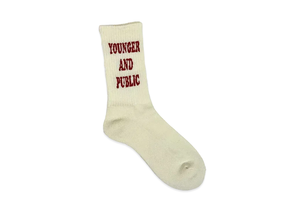 Public Culture x Younger Song SOX "white"