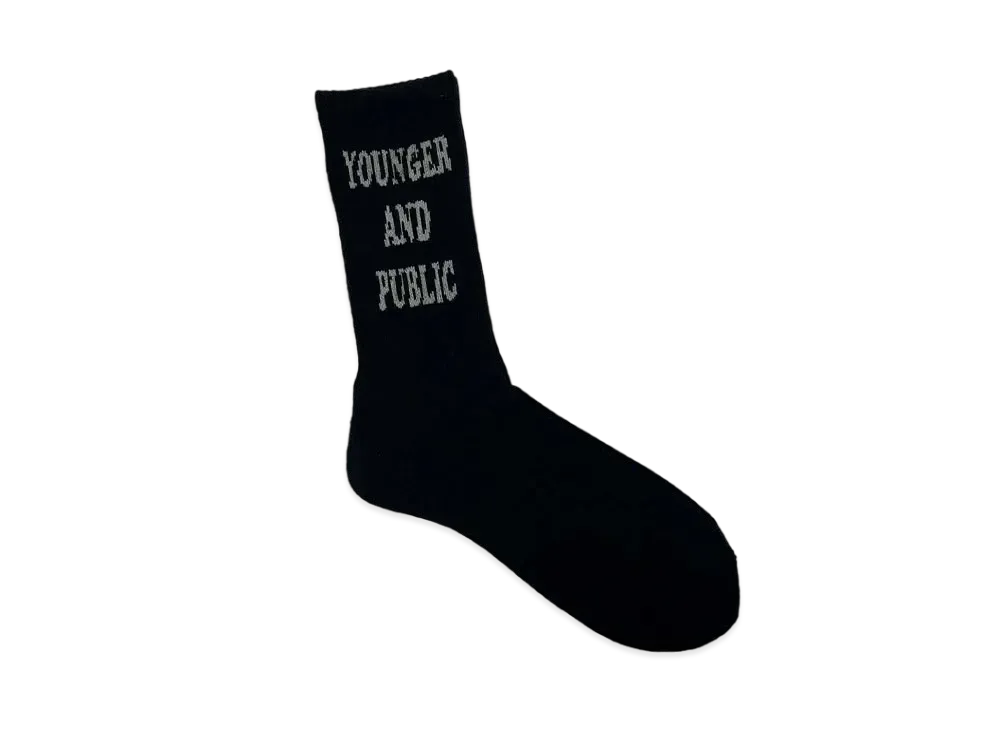 Public Culture x Younger Song SOX "black"