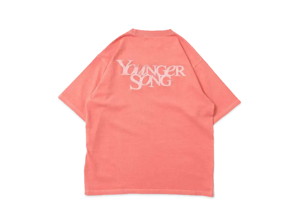 Younger Song Universal logo overdye tee "Pink"