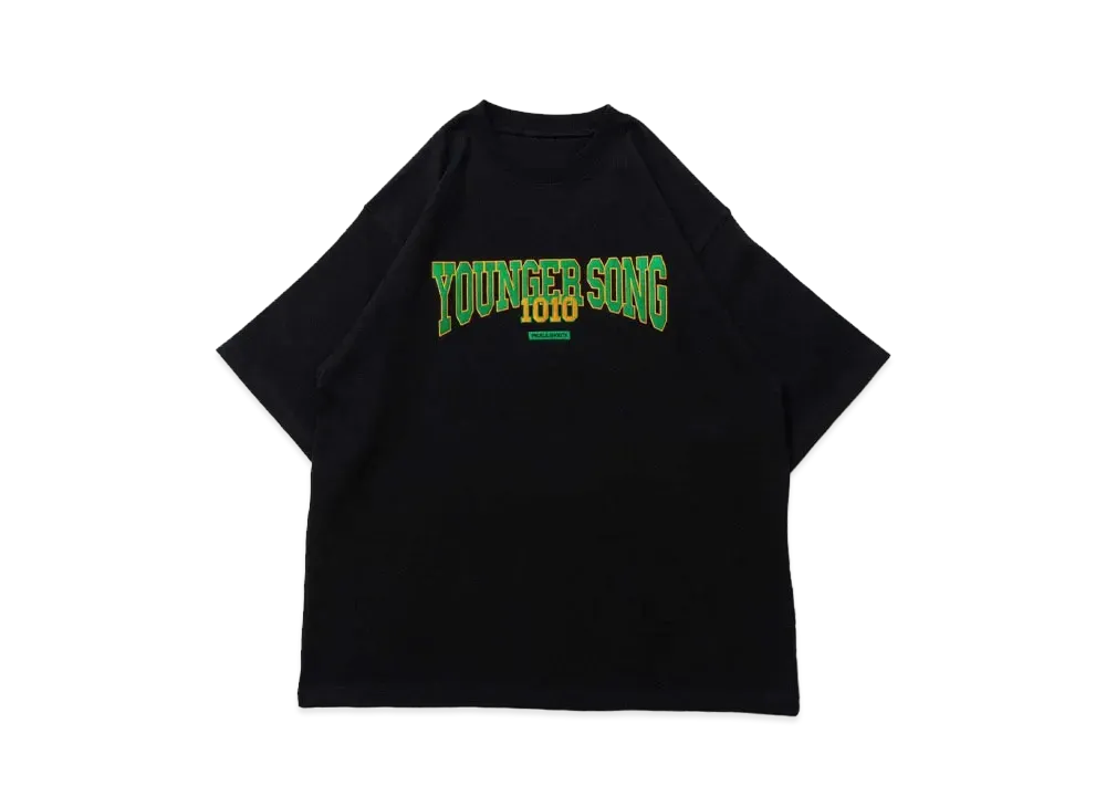 Younger Song collage T front print "BLACK"