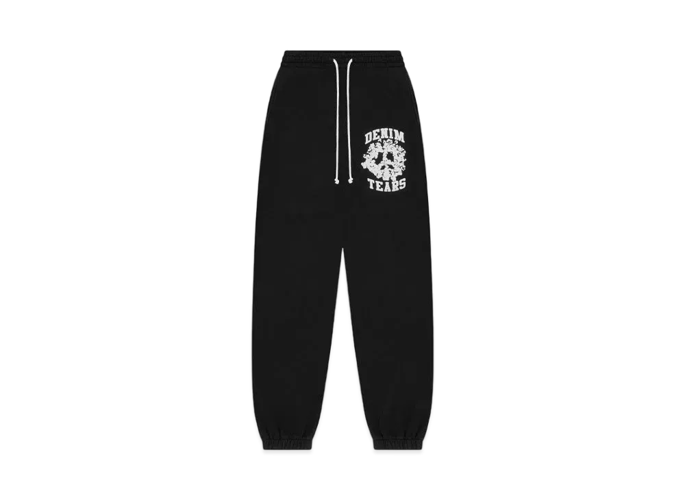 DENIM TEARS Denim University Sweat Pants "Black"