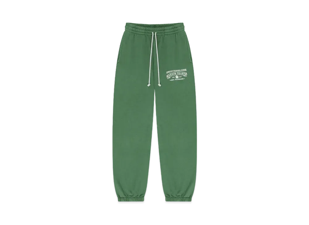 DENIM TEARS ADG Sweat Pants "Green"