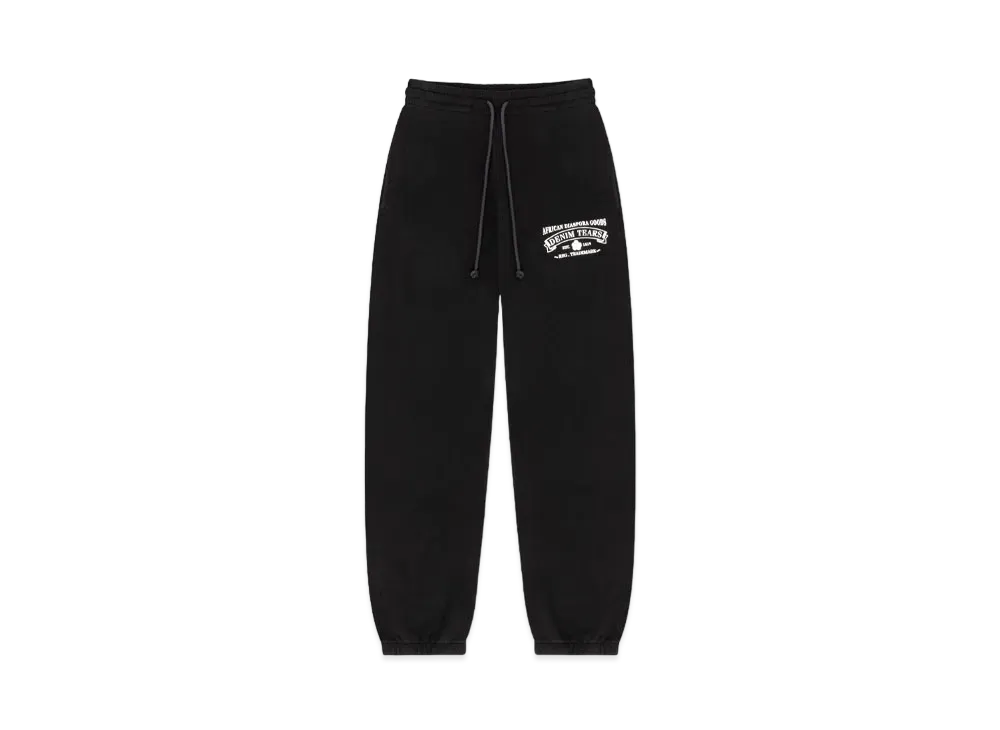DENIM TEARS ADG Sweat Pants "Black"