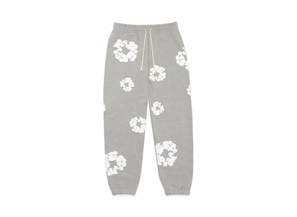 DENIM TEARS The Cotton Wreath Sweat Pants "Grey"